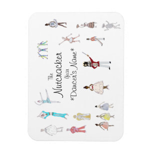 Personalised Nutcracker Ballet Magnet