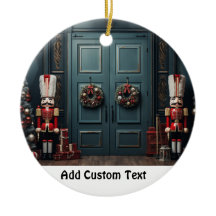  "Personalised Nutcracker Christmas Ornament