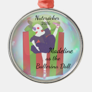 Personalised Nutcracker Ornament - Ballerina Doll
