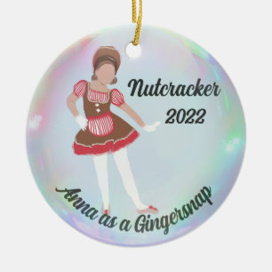 Personalised Nutcracker Ornament - Gingersnap