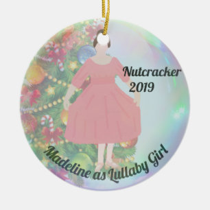 Personalised Nutcracker Ornament - Lullaby Girl
