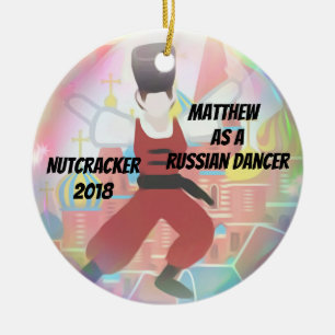 Personalised Nutcracker Ornament - Male Trepak