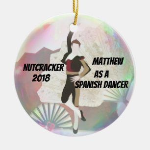 Personalised Nutcracker Ornament - Spanish Dance