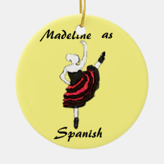 Personalised  Nutcracker Ornament - Spanish Dancer