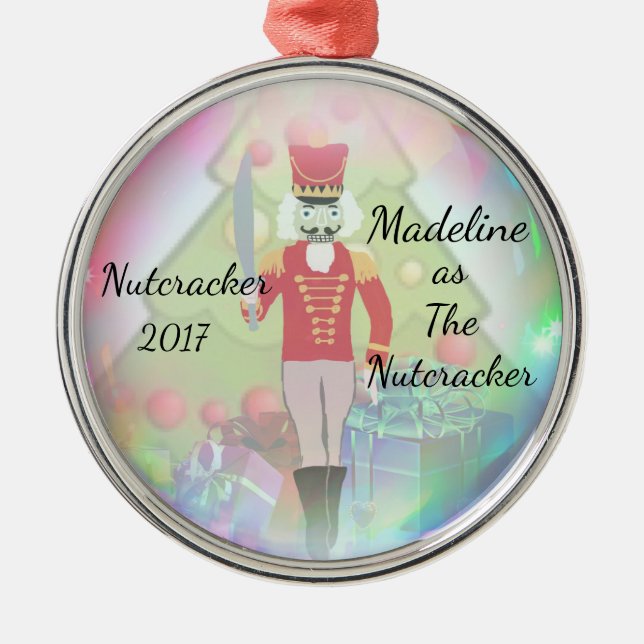 Personalised Nutcracker Ornament - The Nutcracker (Front)