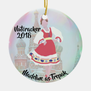 Personalised Nutcracker Ornament - Trepak/Russian