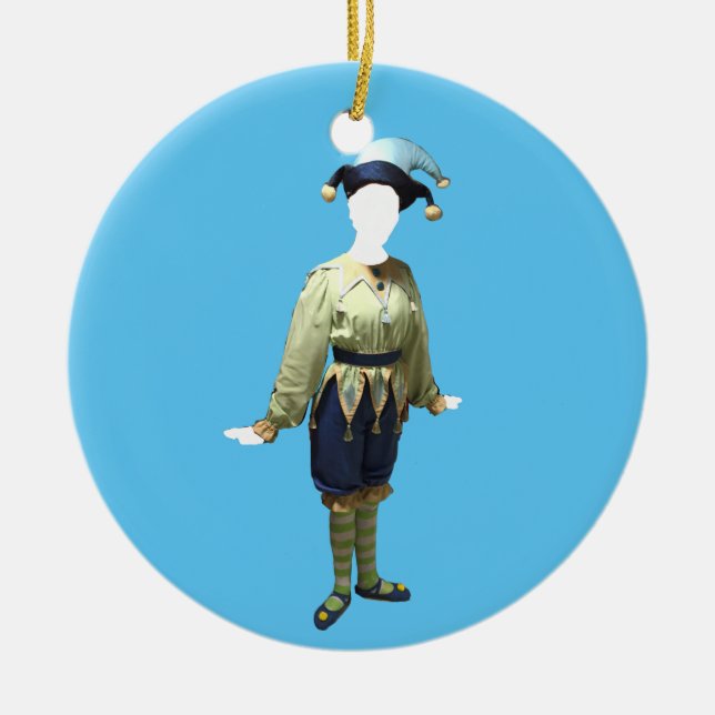Personalised Nutcracker Polichinelle Ornament (Front)