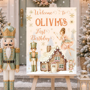 Personalised Nutcracker Sugar Plum Fairy welcome Poster