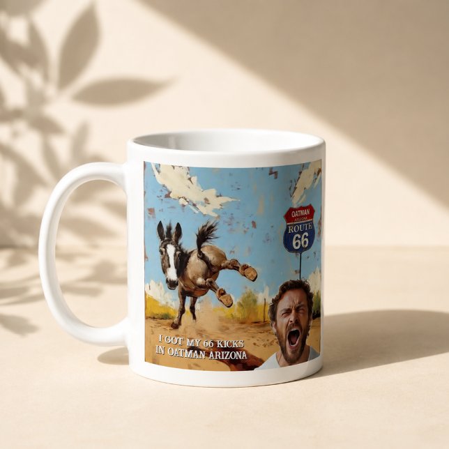 Personalised Oatman Route 66 Photo Coffee Mug (Creator Uploaded)