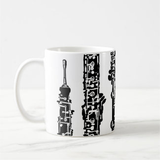 Personalised Oboe Coffee Mug