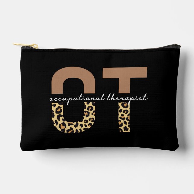 Personalised Occupational Therapist OT Gift Accessory Pouch (Front)