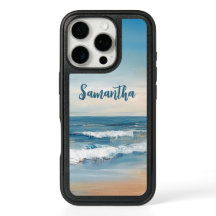 Personalised Ocean Beach Vacation Scene