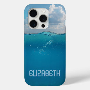Personalised Ocean Photo iPhone 15 Pro Case