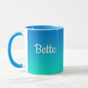 Personalised Ocean Waves Mug