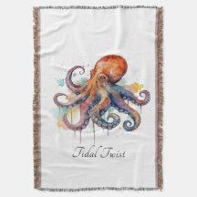 Personalised Octopus Coastal Welcome Gift