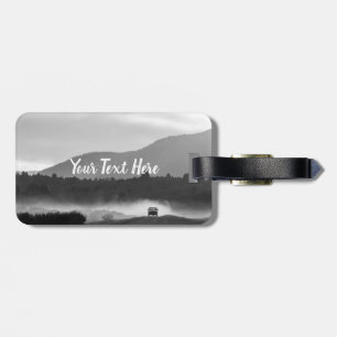 Personalised Off to see the world luggage tag
