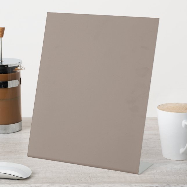 Personalised Office Desk Sign with Pedestal (In SItu)