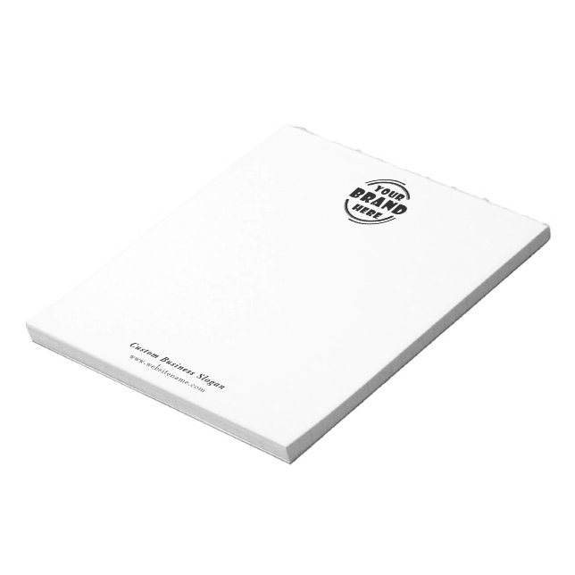Personalised Office Notepad Custom Your Brand (Rotated)