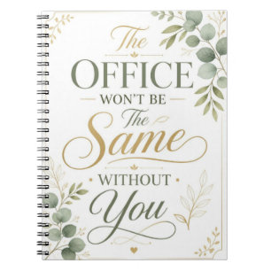Personalised Office Won't Be The Same Notebook