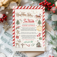 Personalised Official Elf Arrival Letter For Kids