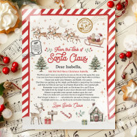 Personalised Official North Pole Letter From Santa