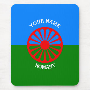 Personalised Official Romany gypsy travellers flag Mouse Mat