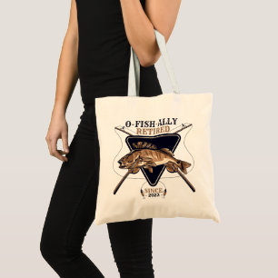 Personalised Ofishally Retired Funny Retirement Tote Bag