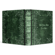 Personalised Old Book 3-Ring Binder