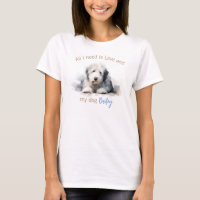 Personalised Old English Sheepdog T-Shirt