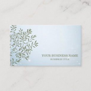 Personalised Olive Branch Catering Chef Business Card