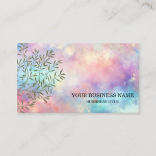 Personalised Olive Branch Catering Chef Business Card