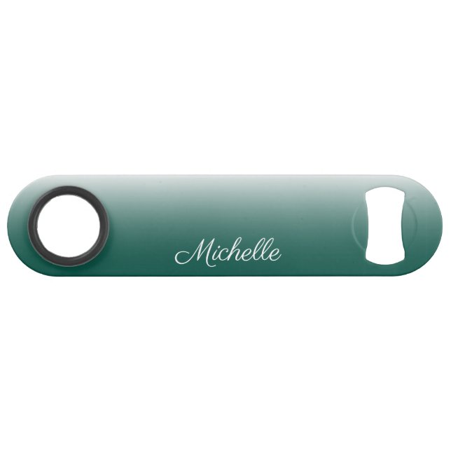Personalised ombre gradient green (Front (Horizontal))