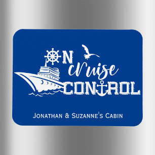 Personalised On Cruise Control Door Stateroom Magnet