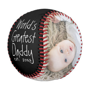 Personalised One Of A Kind Custom Made Fathers Day Baseball