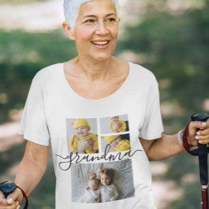 Personalised One Of A Kind Photo Collage T-Shirt