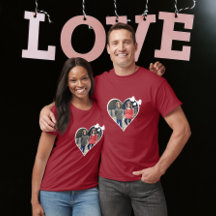 Personalised One Of A Kind Photo Heart