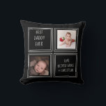Personalised One of a Kind Two Photo Template Cushion<br><div class="desc">Personalised One of a Kind Two Photo Template collage pillow from Ricaso .. add your own photos.. easy to use pillow template .. just upload your own photos to this pillow and make yourself a unique keepsake</div>