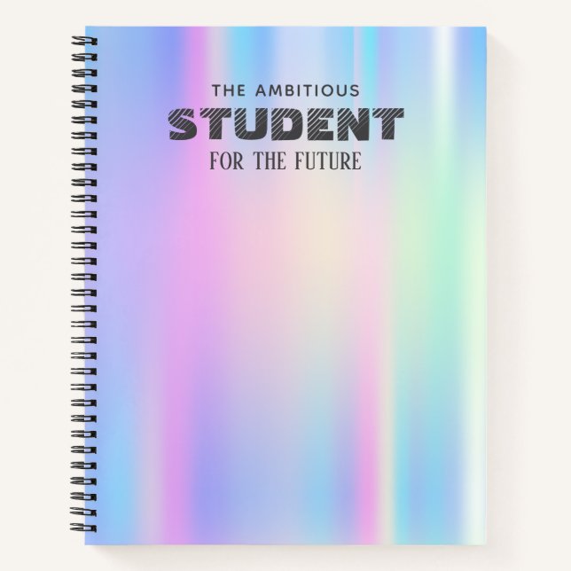 personalised opal notebook (Front)