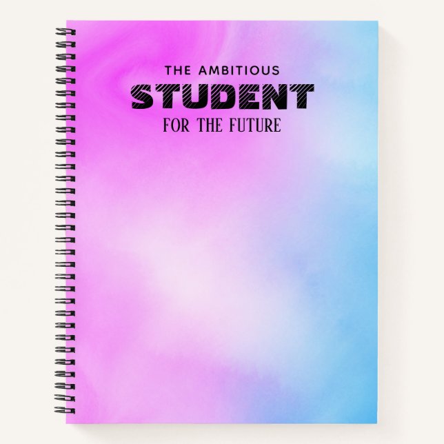 personalised opal notebook (Front)