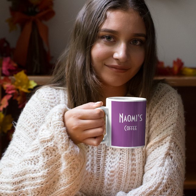 Personalised Orchid Coffee Mug (Creator Uploaded)