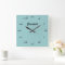 Personalised Original Music Note Clock
