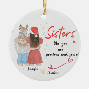 Personalised Ornament Christmas Decoration Bestie 