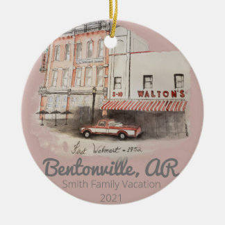 Personalised Ornament Walmart watercolor