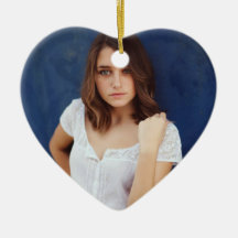 Personalised Ornament with Photo & Custom Message