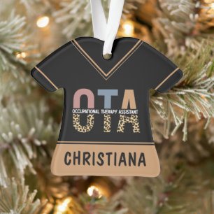 Personalised OTA Occupational Therapy Assistant Ornament