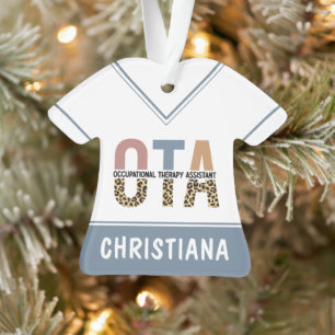 Personalised OTA Occupational Therapy Assistant Ornament