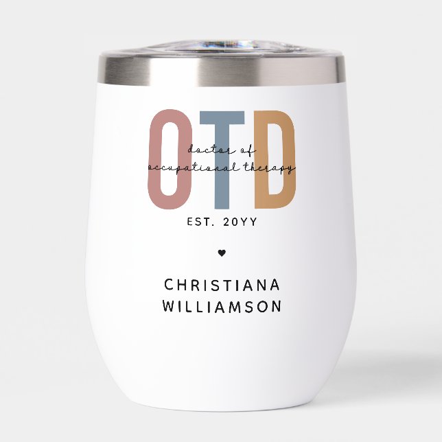 Personalised OTD Doctor of Occupational Therapy (Front)