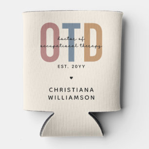 Personalised OTD Doctor of Occupational Therapy Can Cooler