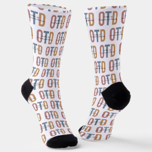 Personalised OTD Doctor of Occupational Therapy Socks