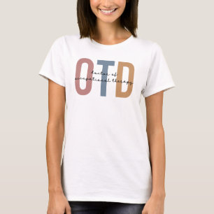 Personalised OTD Doctor of Occupational Therapy T-Shirt